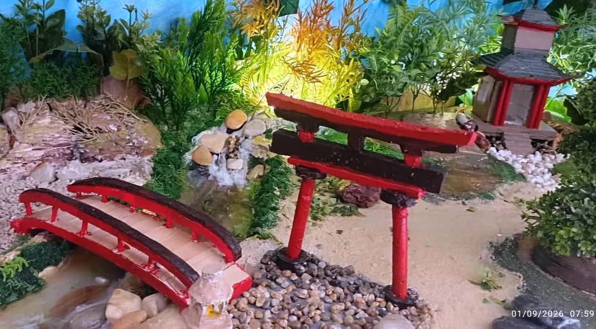 Jardin japonais miniature Hayasushi