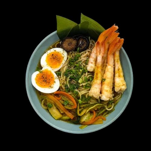 Soupe de nouille aux crevettes Hayasushi